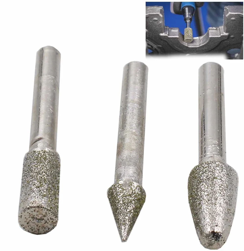PUNTA DIAMANTADO PARA METAL Y GRANITO 3PC